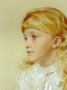 Anthony Frederick Augustus Sandys : Portrait of May Gillilan